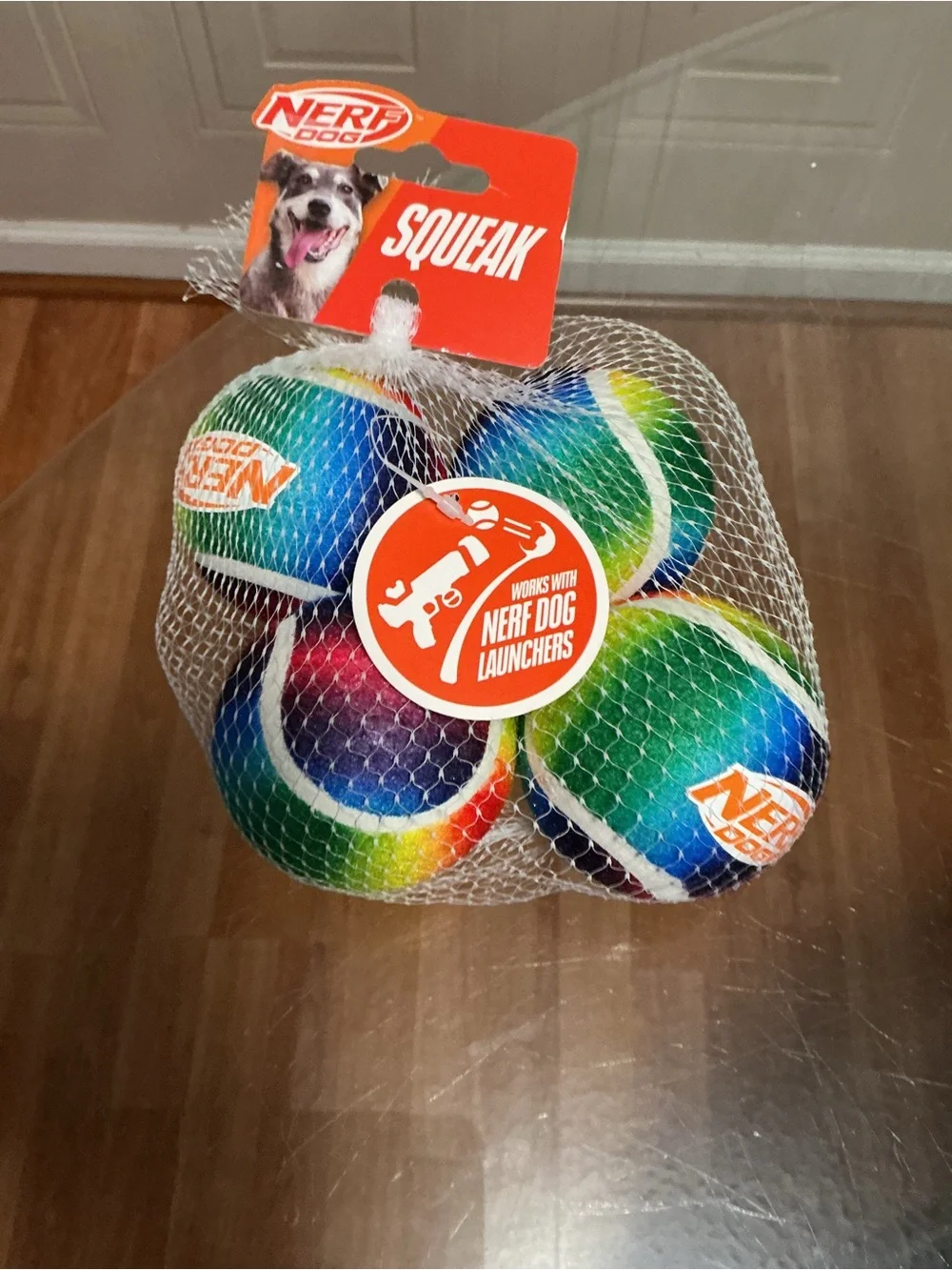 Nerf Dog Squeak Tennis  2.5